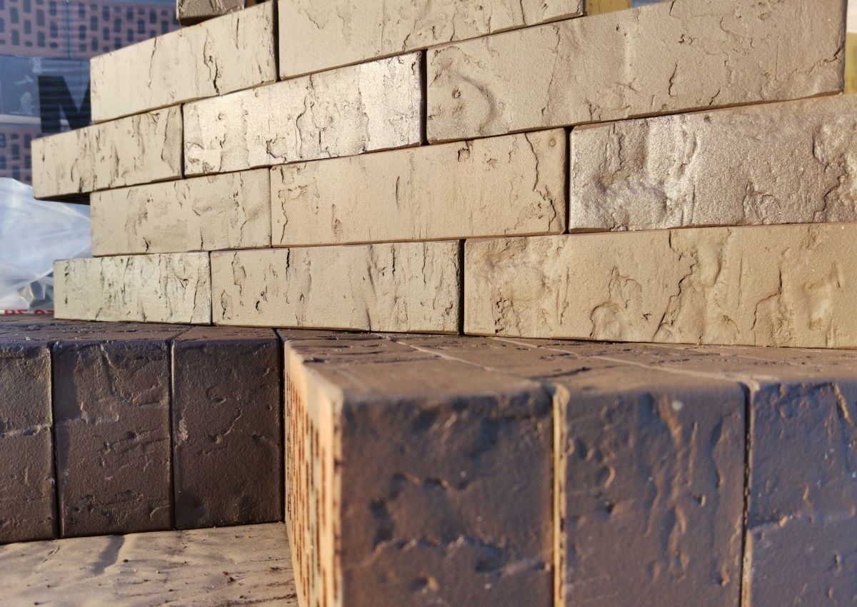 КИРПИЧ Stolz Магма ЛИЦЕВОЙ ФЛЕШ-ОБЖИГ "Сахара", одинарный