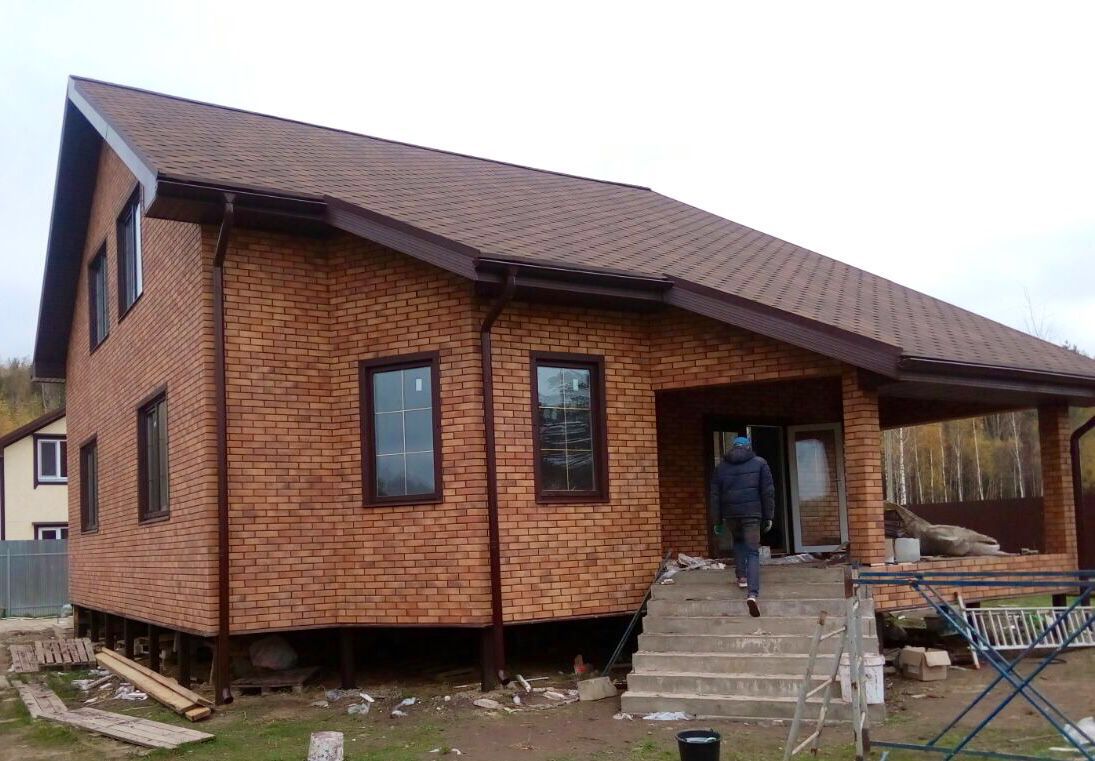 Braun Rustik, Толщина 30 мм, Фасадные Термопанели Rufford